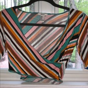 Stripped crop top
